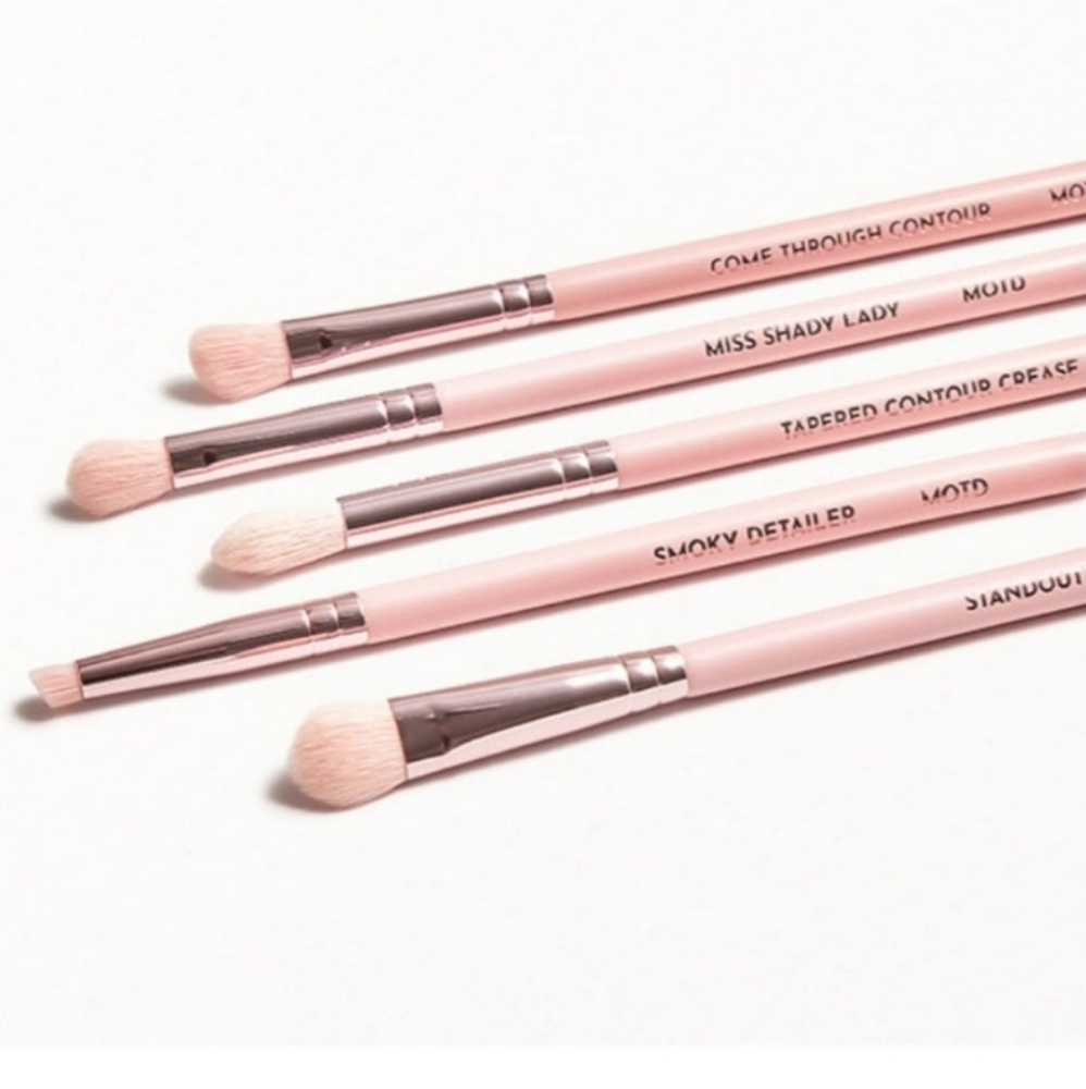 MOTD 5 PINK BRUSH SET A Blush Blending Eye Set